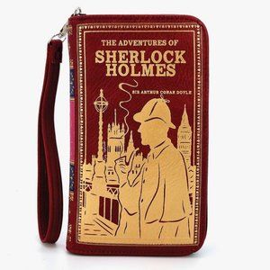 Sherlock Holmes Book Wallet - Wristlet - Book Lover Gifts